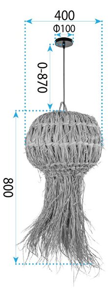 Lampă suspendată APP1251-1CP