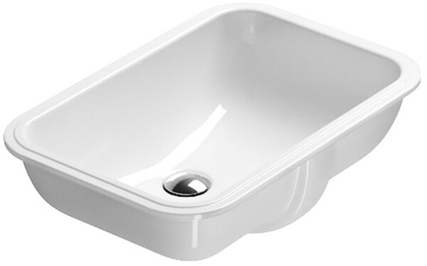 Catalano Canova Royal lavoar 50x35 cm dreptunghiular sub blat alb luciu 0727500001