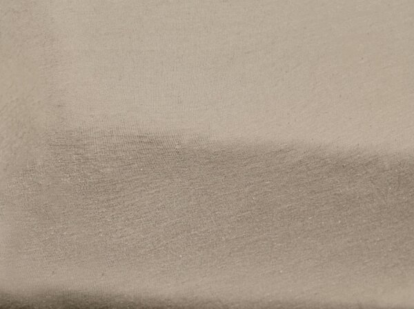 Cearceaf jersey pentru patut copii maro deschis 70 x 140 cm