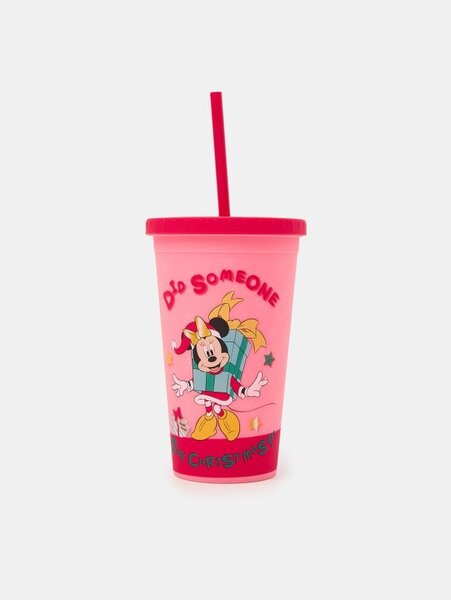 Sinsay - Cană reutilizabilă, cu pai Mickey Mouse - multicolor