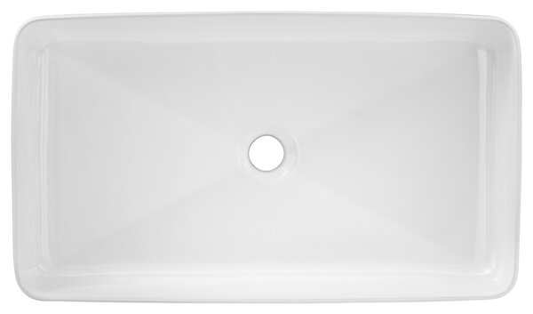 Comad Slim 2 lavoar 61x34 cm dreptunghiular de blat alb luciu UM-6275SLIM60WHITEDP