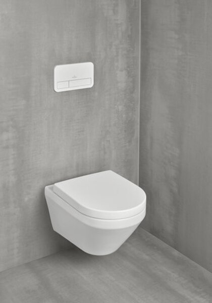 Villeroy & Boch Architectura set combi-pack cu tablă agăţat fără margine alb lucios 4694CL01