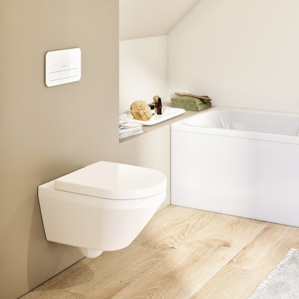 Villeroy & Boch Architectura set combi-pack cu tablă agăţat fără margine alb lucios 4694CL01
