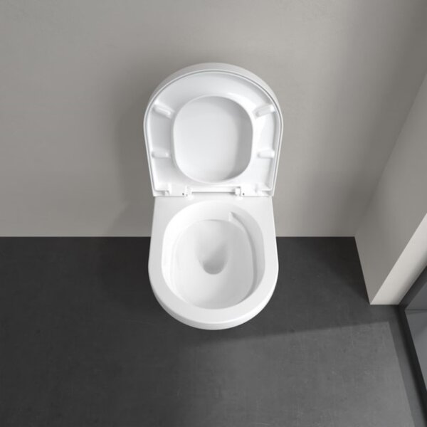 Villeroy & Boch Architectura set combi-pack cu tablă agăţat fără margine alb lucios 4694CL01