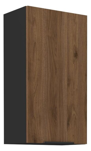Dulap superior de bucătărie Monzesa 50 G 90 1F (nuc okapi + negru) . 1096960