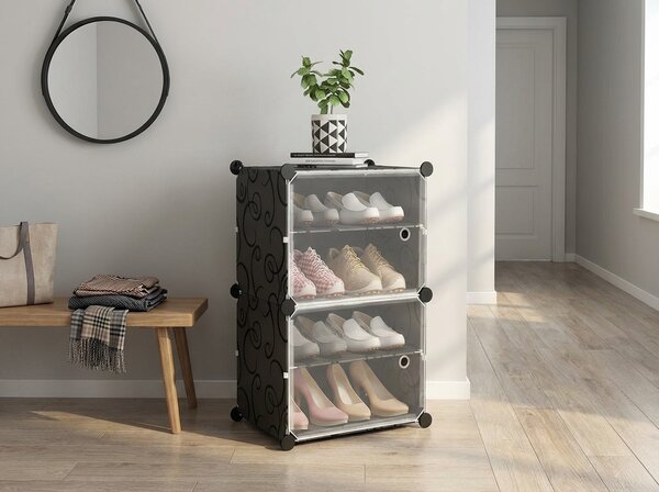 Pantofar modular SHOZIX 23x33 cm, gri
