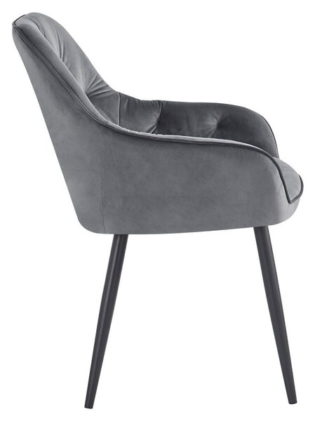 Fotoliu design Vorena (Gri) . 1097095