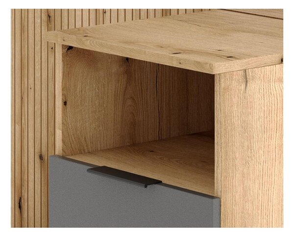 Mobilier hol Nadrano (stejar evoke + grafit) . 1097142