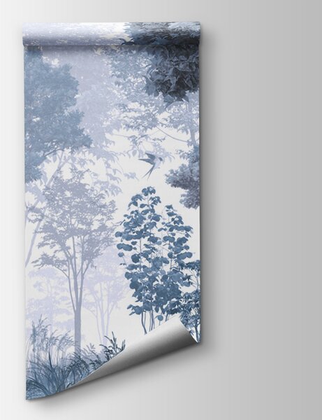 Fototapet O pădure cu copaci și plante, Fototapet pădure, Fototapet populare, u72134v1 - Tapeko.ro