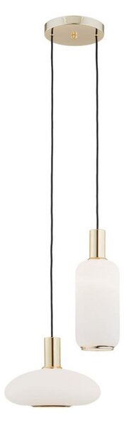 Lustră pe cablu SAGUNTO 2xE27/15W/230V alamă Argon 0896