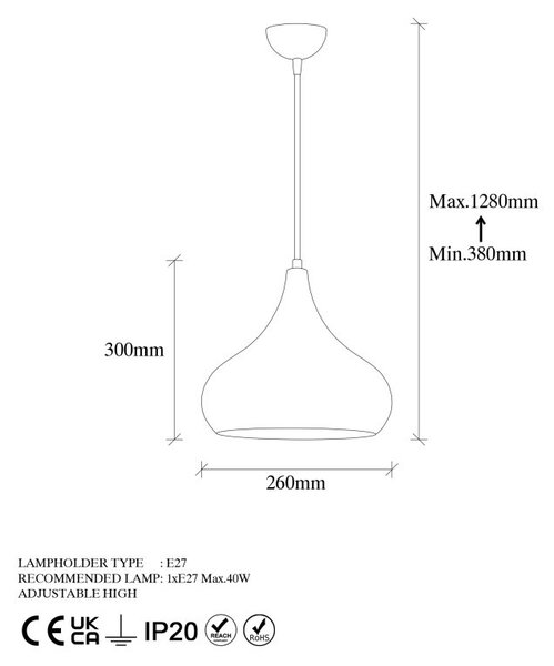 Lustra Muba - 11550 Multicolor