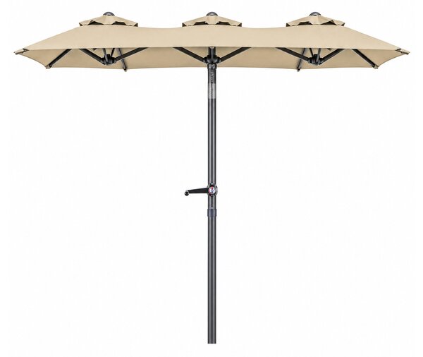 Linder Exclusiv Umbrelă de grădină 300x150x220 cm Bej