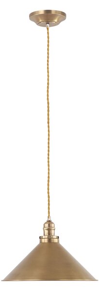 Elstead Lampă suspendată Provence, alamă antic, reglabil, Auriu / Alamă, Camera de zi / sufragerie, Metal