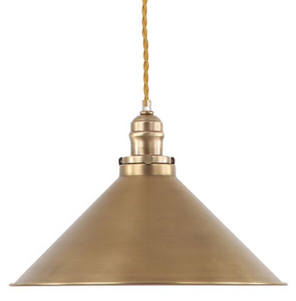 Elstead Lampă suspendată Provence, alamă antic, reglabil, Auriu / Alamă, Camera de zi / sufragerie, Metal