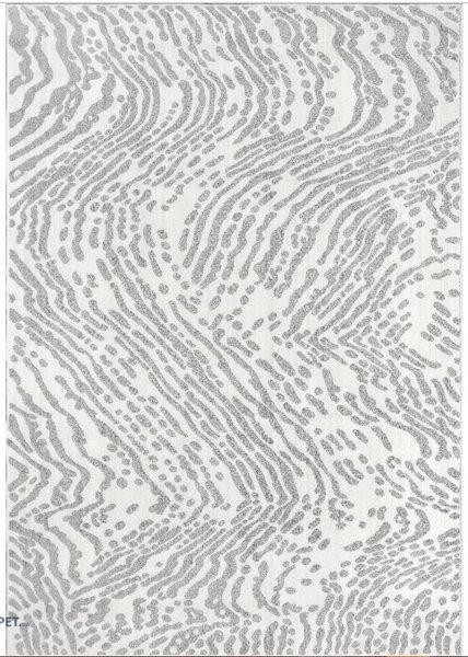 Covor Sufragerie Dormitor, Model Sofia 41009 1166, Gri 120 x 200