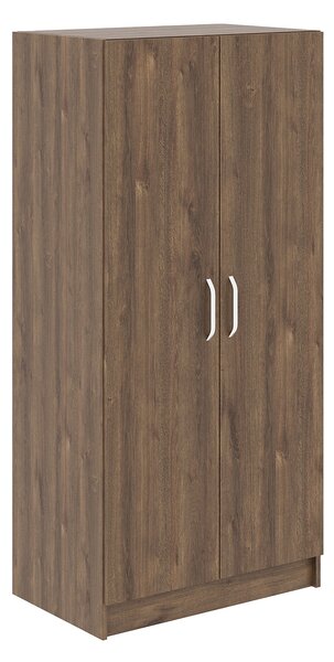 Dulap haaus Remi, 2 Usi, Stejar Bronz, 80 x 51 x 170 cm