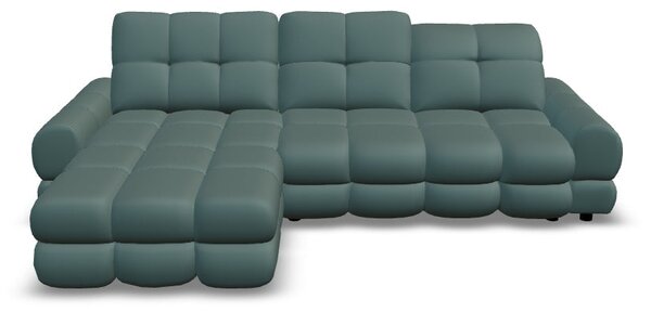 Coltar extensibil confortabil TOLLO MINI, sezlong dreapta, stofa catif