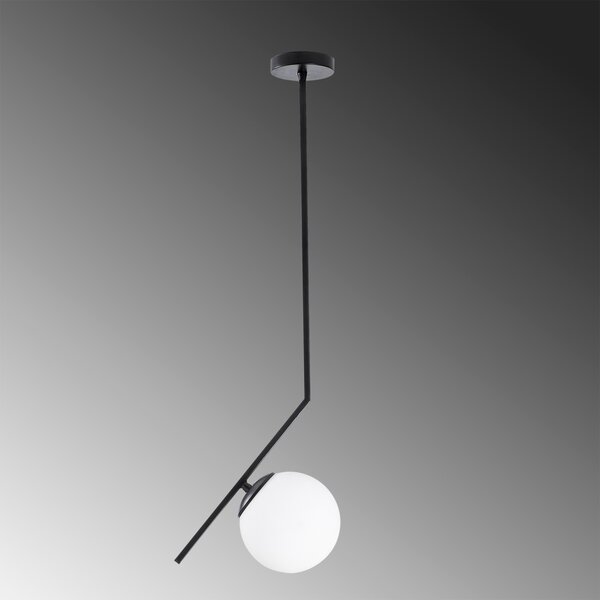 Lustra Dolunay Negru 25x15x76 cm
