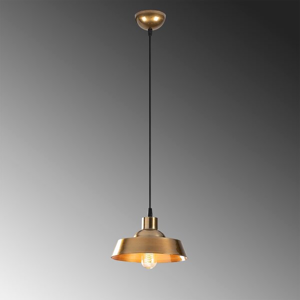 Lustra Berceste Auriu 22x22x107 cm