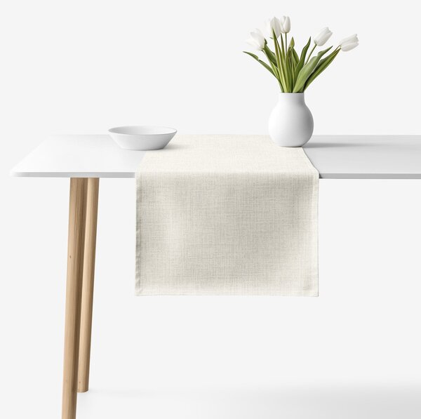 Goldea napron de masă 100% bumbac - model striat 20x120 cm