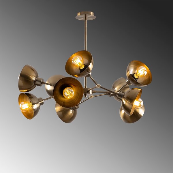Lustra Dram Caramiziu 75x75x60 cm