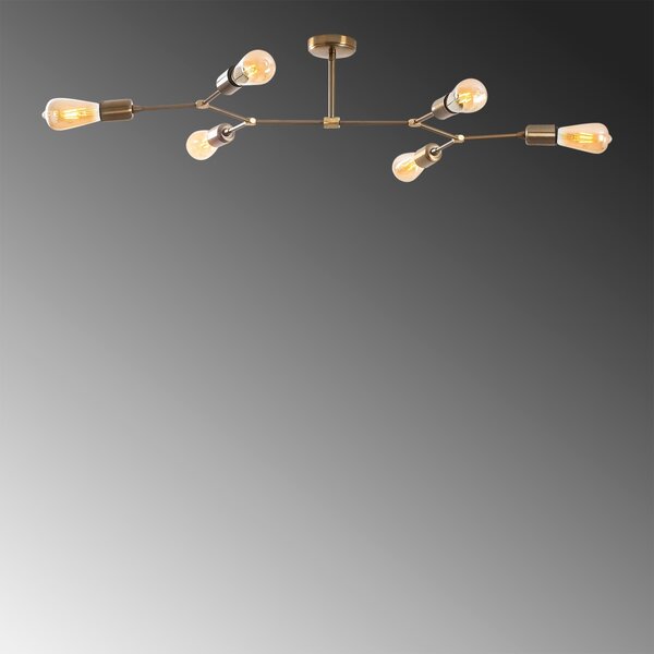 Lustra Sparrow Caramiziu 95x48x20 cm