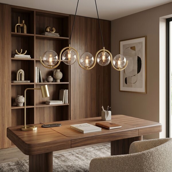 Lampă de tavan APP1440-5CP GOLD