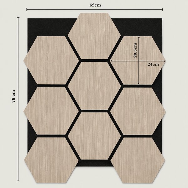 Panou acustic Vivera 62 × 76 cm