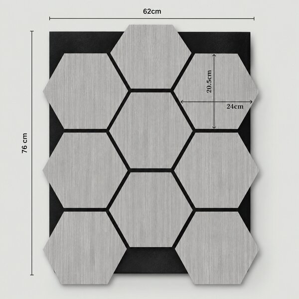 Panou acustic Monza 62 × 76 cm