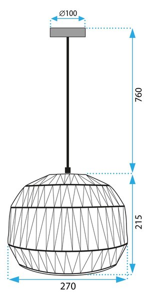 Lampă de tavan APP1291-1CP Beige
