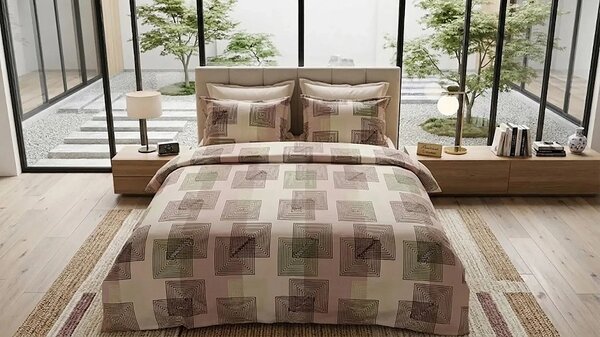 Lenjerie pat Ranforce 100% Cotton Pro (Cedar)