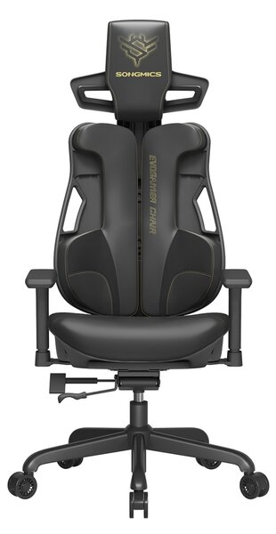 Scaun de gaming Songmics Negru 68x68x145 cm
