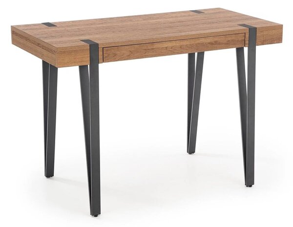 Birou B39, nuc/negru, 110x55x76 cm