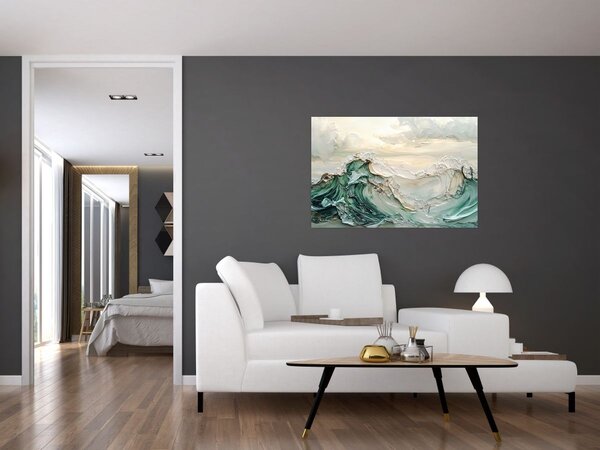Tablou - Abstracție Marină 3D (90x60 cm)