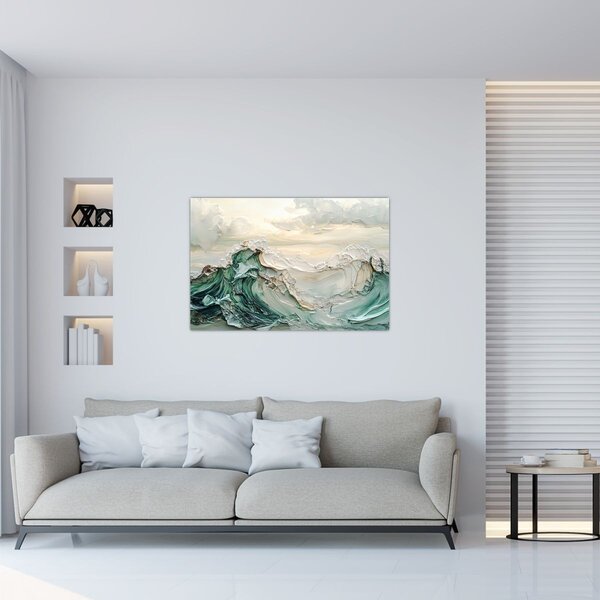 Tablou - Abstracție Marină 3D (90x60 cm)