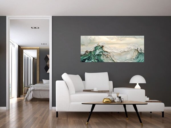 Tablou - Abstracție Marină 3D (120x50 cm)