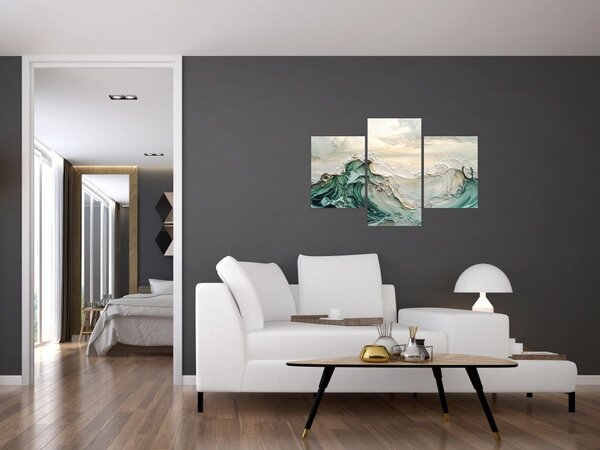 Tablou - Abstracție Marină 3D (90x60 cm)