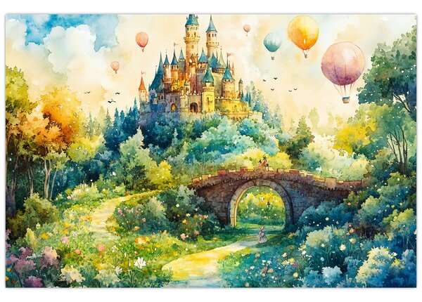 Tablou - Castel de Poveste (90x60 cm)