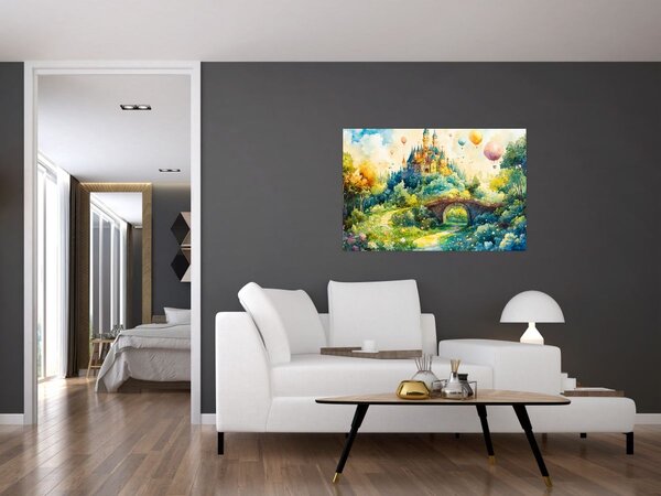 Tablou - Castel de Poveste (90x60 cm)