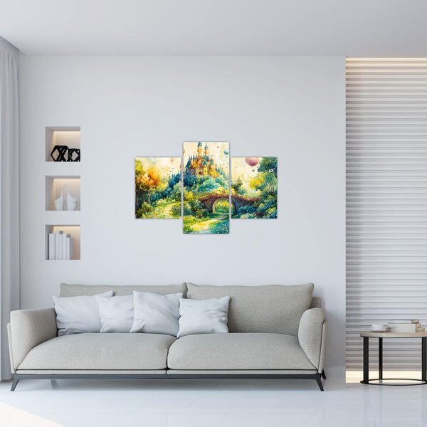 Tablou - Castel de Poveste (90x60 cm)