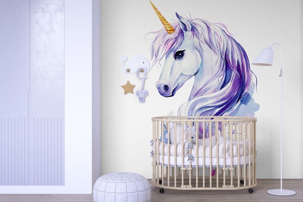 Fototapet O acuarelă a unui unicorn, Fototapet unicorni, Fototapet populare, u98996 - Tapeko.ro