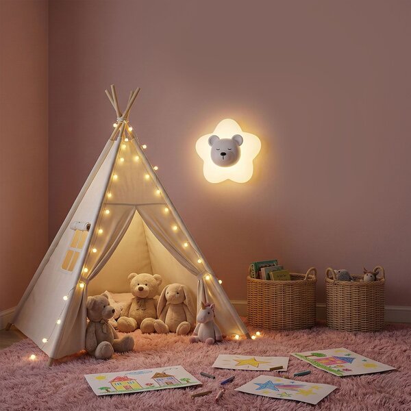 APLICĂ DE PERETE LED G181-W WHITE BEAR