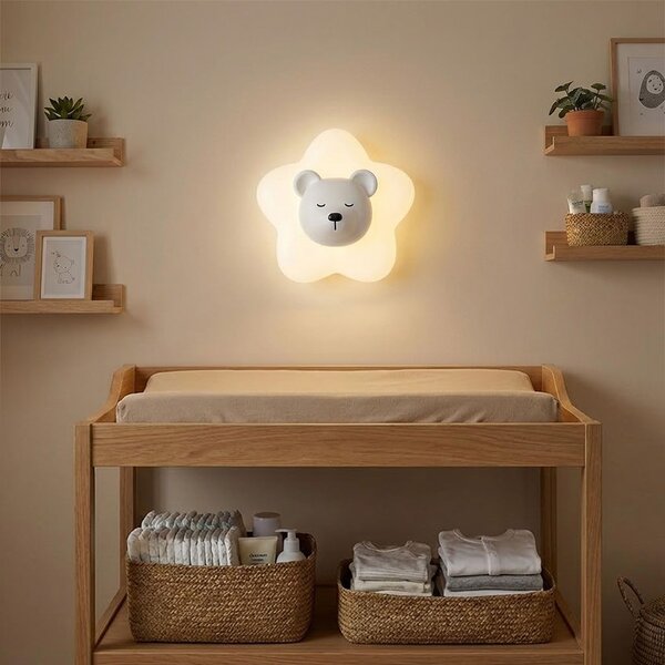APLICĂ DE PERETE LED G181-W WHITE BEAR