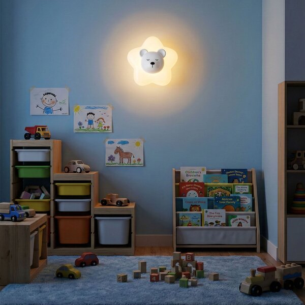 APLICĂ DE PERETE LED G181-W WHITE BEAR