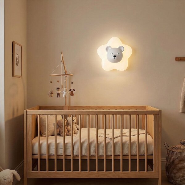APLICĂ DE PERETE LED G181-W WHITE BEAR
