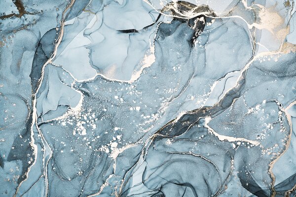 Fototapet Artizanat abstract albastru eteric, Fototapet abstracte, Fototapet populare, u93578v3 - Tapeko.ro