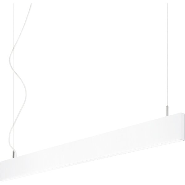 Ideal Lux - Pendul LED LINUS pe cablu, 32 W, 230 V, 4000 K, CRI 90, 120 cm, alb