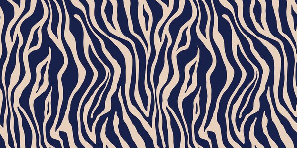 Fototapet Un imprimeu zebră albastră și albă, Fototapet abstracte, Fototapet populare, u99173v1 - Tapeko.ro