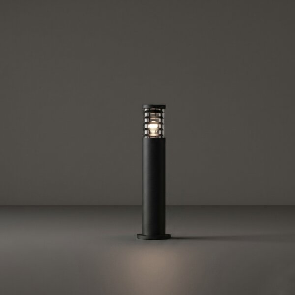 Ideal Lux - Lampă de exterior TRONCO, 1xE27/42W/230V, 60 cm, IP65, negru