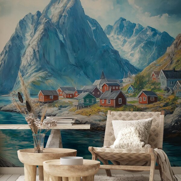 Fototapet - Sat norvegian (147x102 cm)